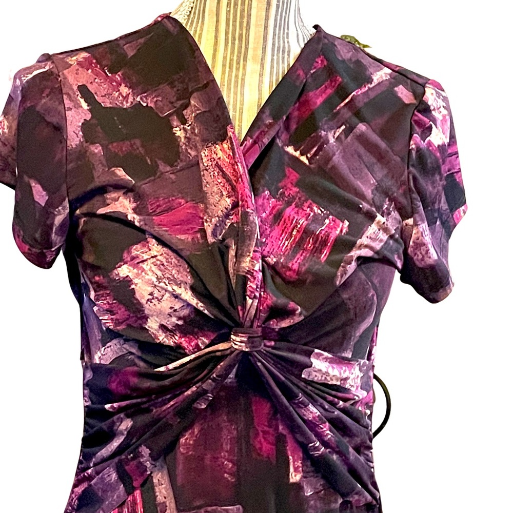 Cute Purple MIDI Dress